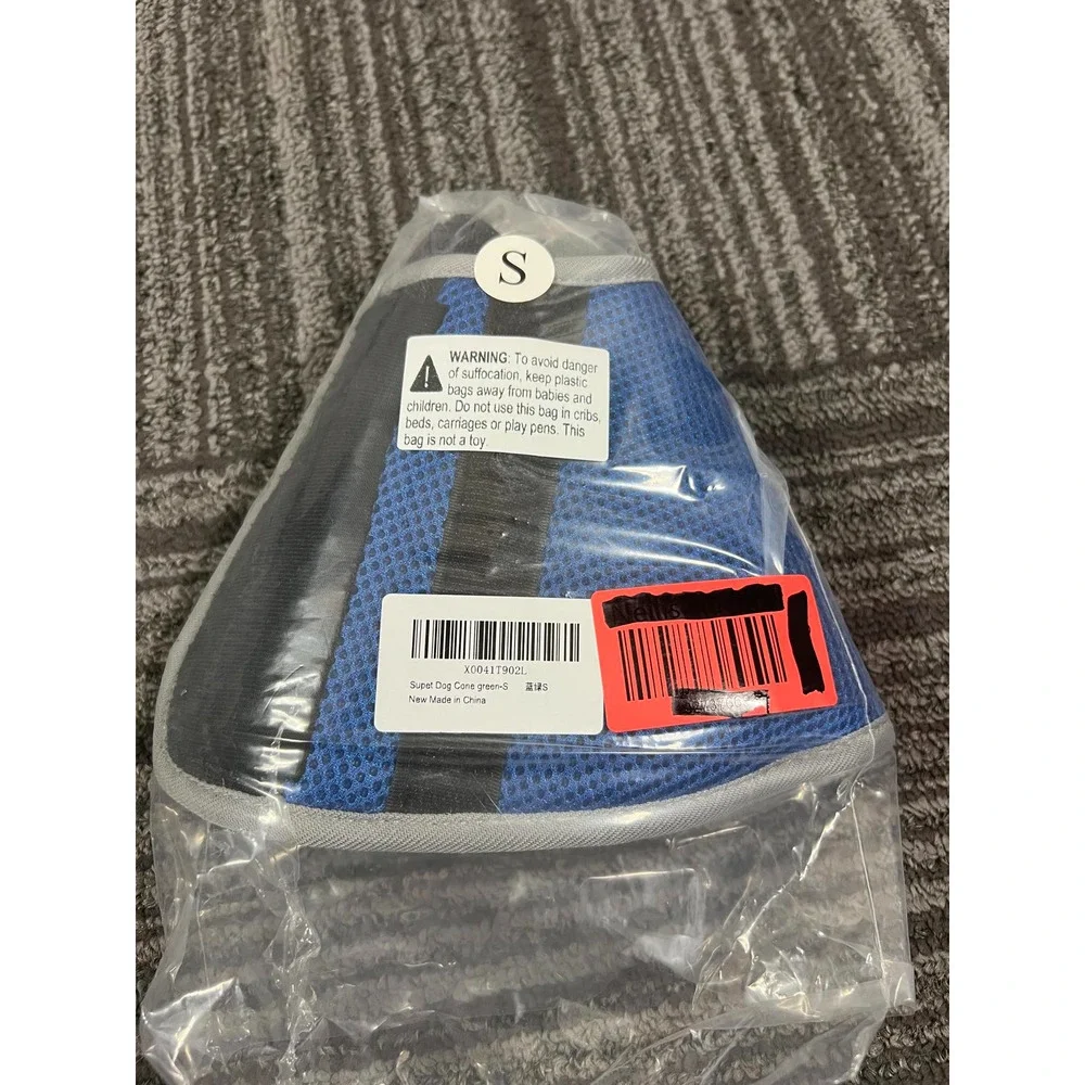 Supet Cat Cone Collar: Soft Alternative Medium Large pets After Surgery. Sz S